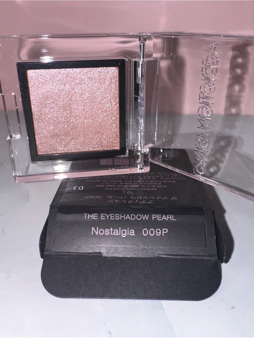 Addiction Tokyo  Eyeshadow Nostalgia 009P - Shimmery Rose Pink Single